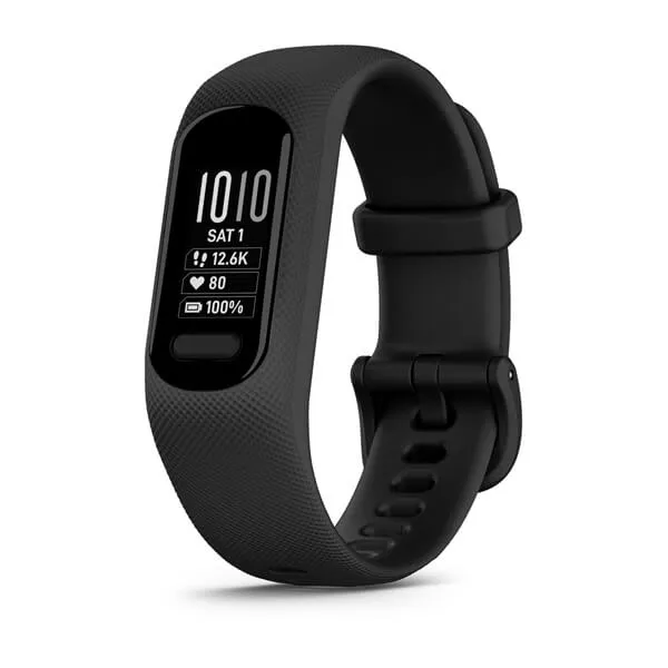Garmin vivosmart 5 19.5mm OLED aktivitetsarmband, svart