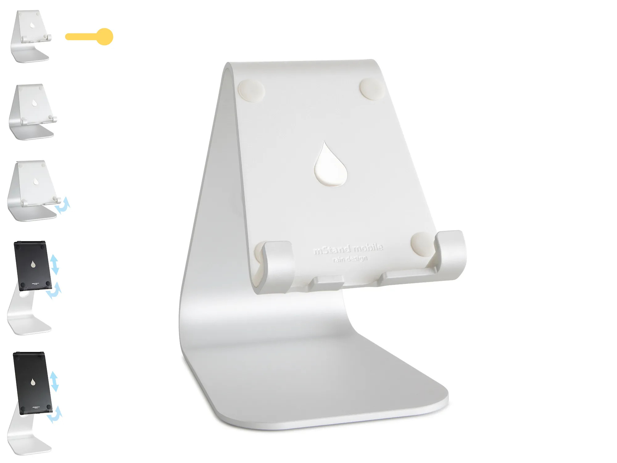 mStand mobile - Silver