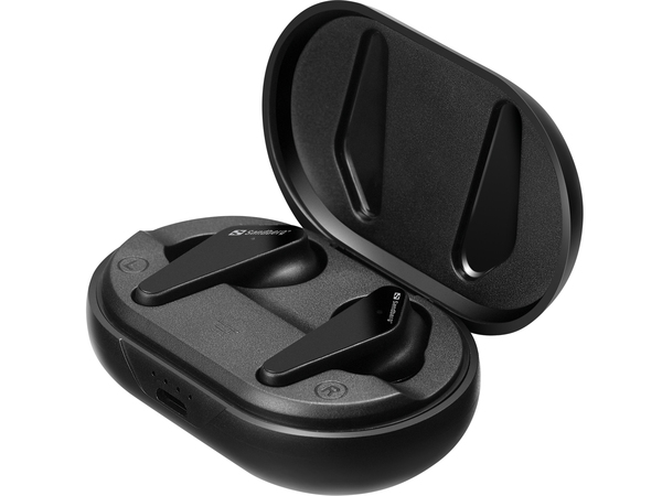 Sandberg Bluetooth Earbuds Touch Pro - wireless in-ear headphones, Black