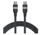 Anker USB-C - USB-C 240W -kaapeli, Musta, 0.9m