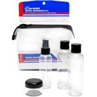 CAVALET 92212 Small PET Plastic Toiletry Bag, Transparent