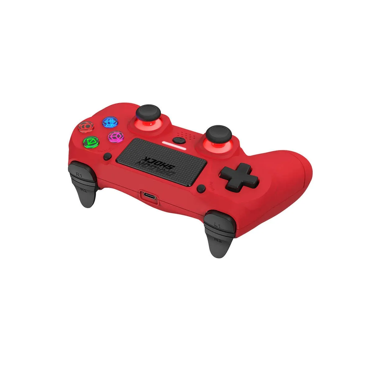 Dragonshock Mizar Bluetooth - wireless game controller, red, PS4
