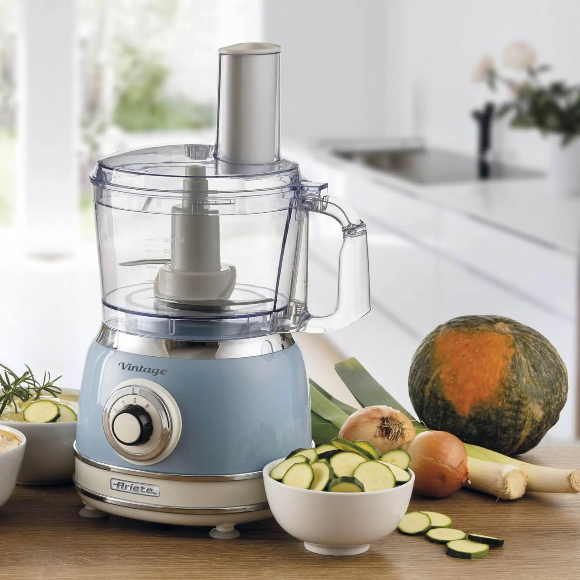 Ariete Vintage matberedare 1,2 L 1000 W bl&aring;