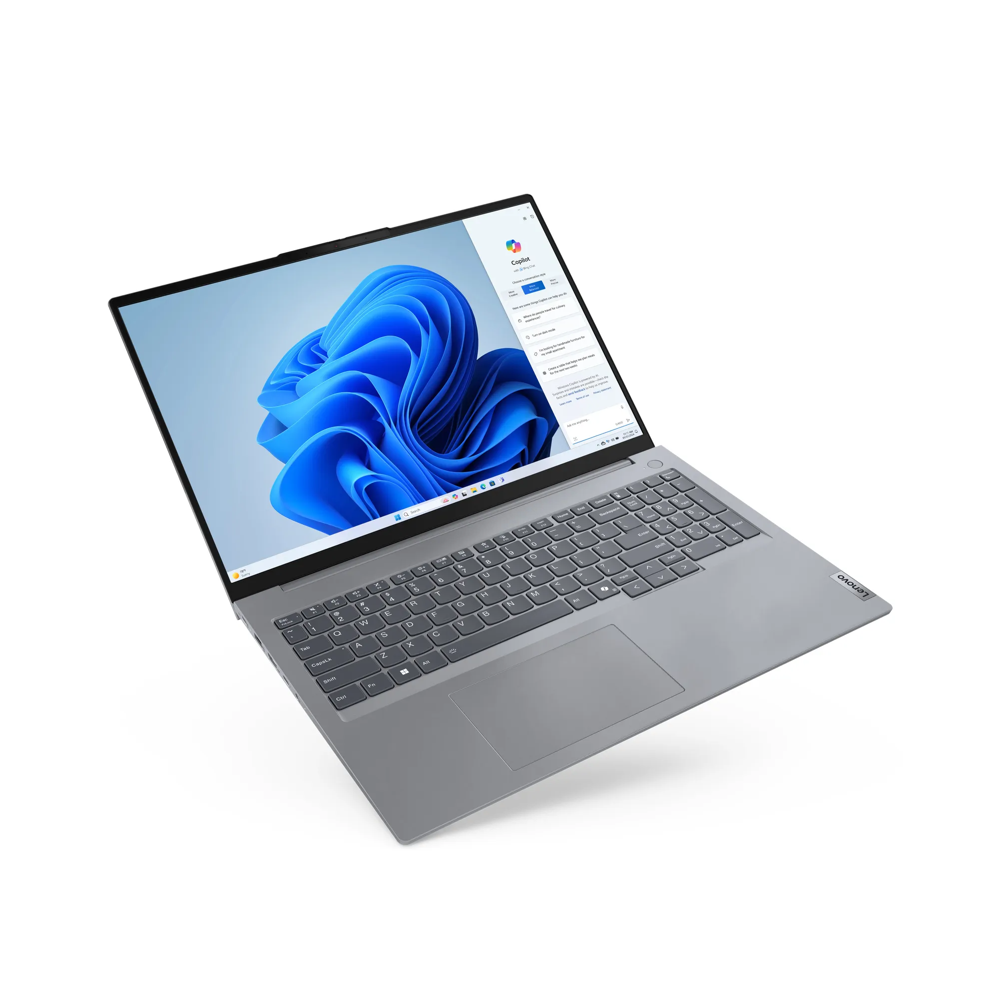Lenovo ThinkBook 16 G7 16&quot; Intel Ultra 7 155H, 16 Gt, 512 Gt, Win 11 Pro -kannettava, Arctic Grey