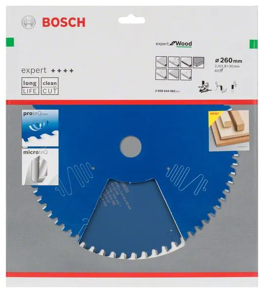 Bosch Expert for Wood Rundsavsklinge H&aring;ndholdt sav Bordrundsav Rundsav Geringssav Skydeblandingsgeringssav Dyksav