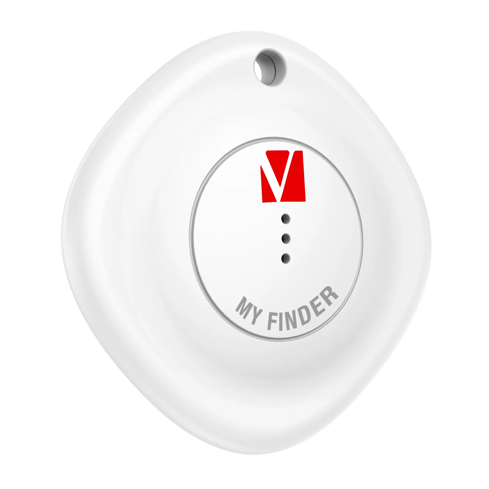 Verbatim My Finder, Bluetooth - tracker, Svart + Vit, 2 st