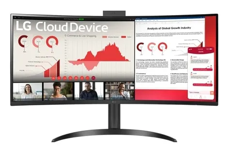 LG 34CR651N-6P Pentium N6005, 8GB, 256GB SSD All-in-one, Black