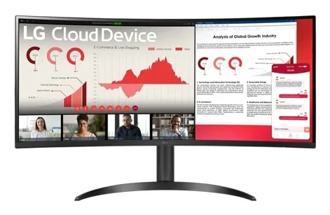 LG 34CR651N-6P Pentium N6005, 8GB, 256GB SSD All-in-one, Black