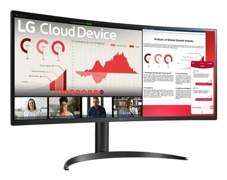 LG 34CR651N-6P Pentium N6005, 8GB, 256GB SSD All-in-one, Black