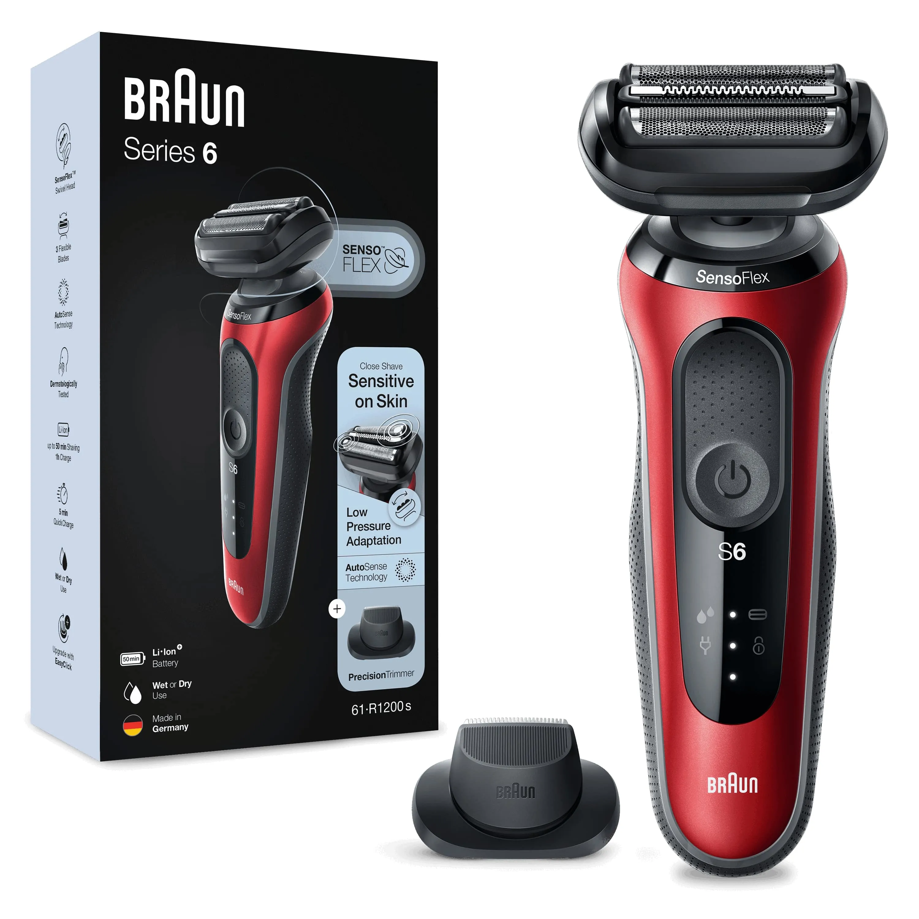Braun Series 6  61-R1200s -rakapparat
