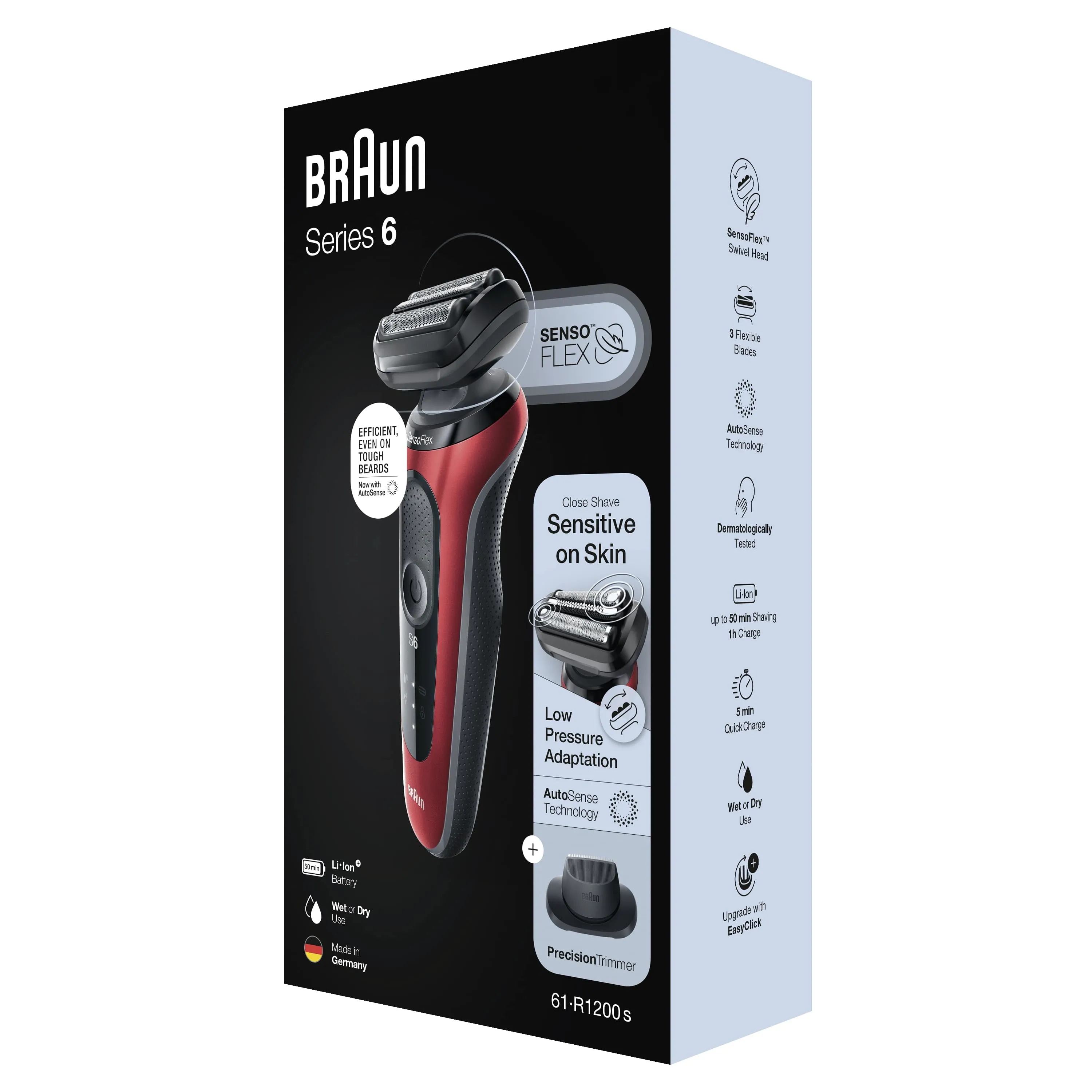 Braun Series 6  61-R1200s -rakapparat