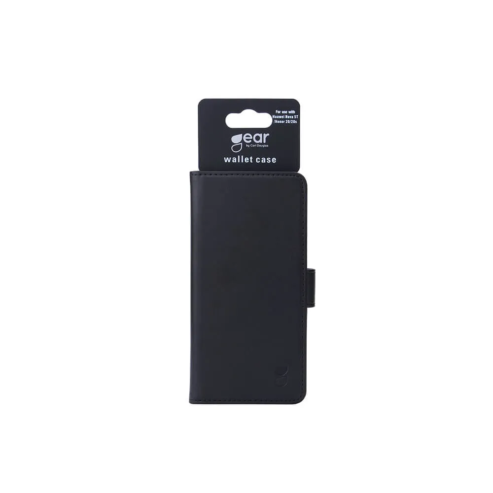 GEAR Wallet, Honor 20 - Wallet Case, Black