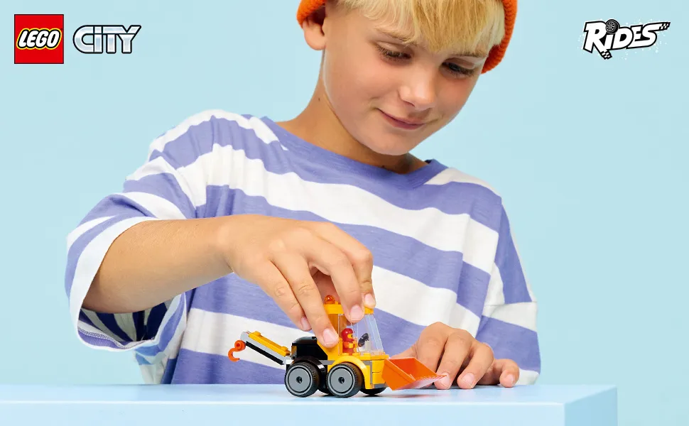LEGO City Brick Rides Construction Loader 60483