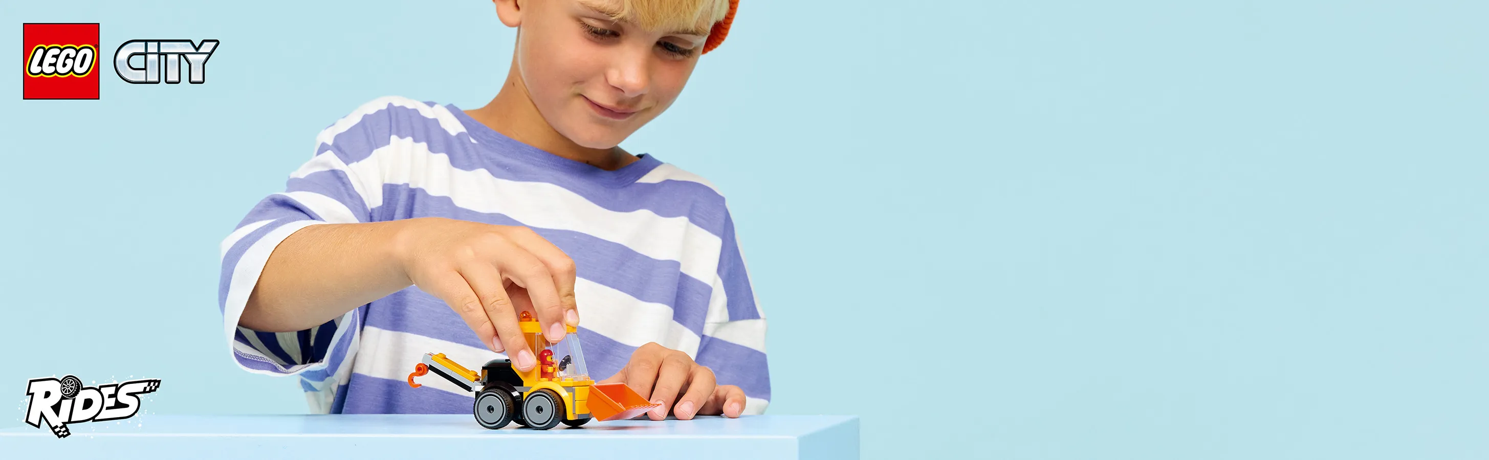 LEGO City Brick Rides Construction Loader 60483