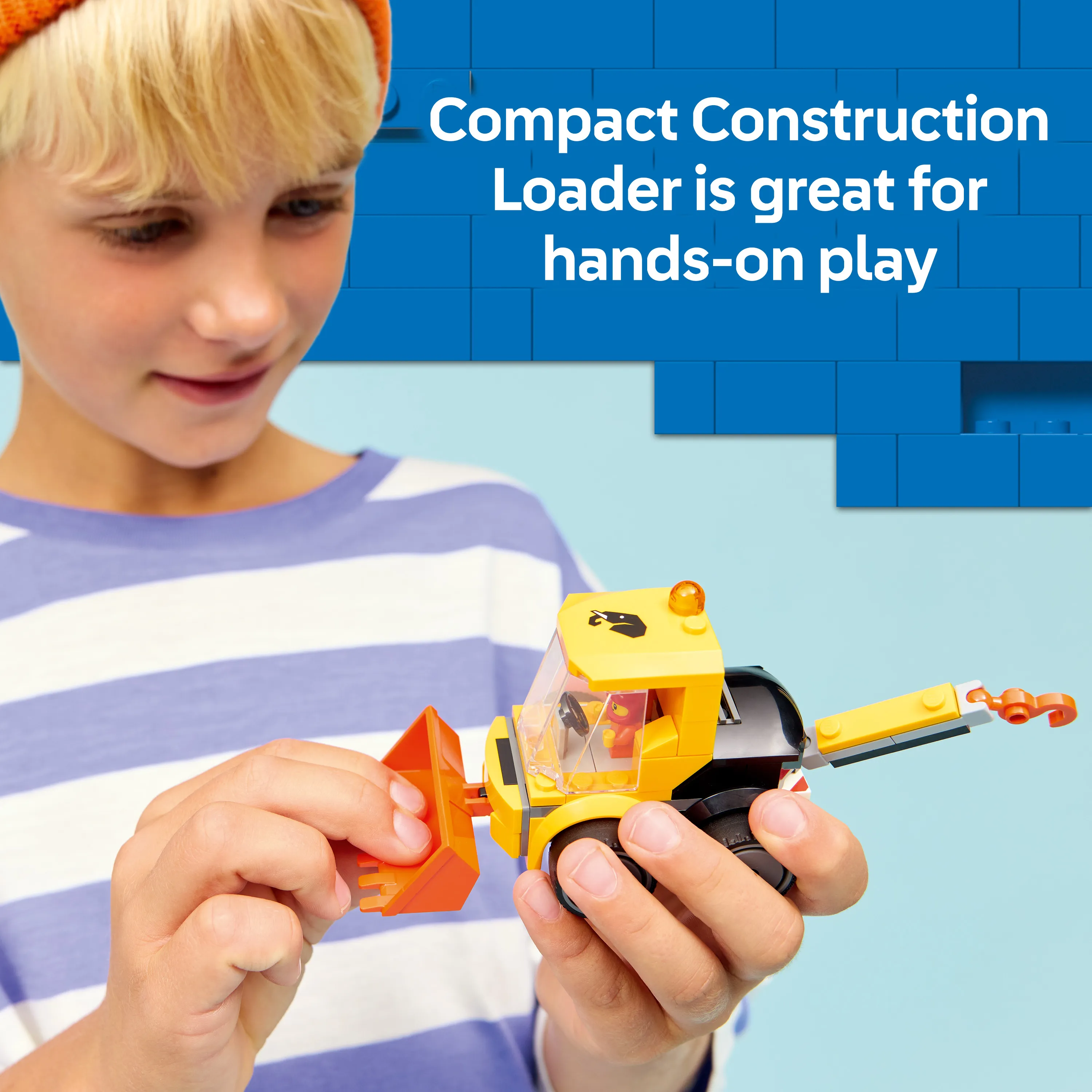 LEGO City Brick Rides Construction Loader 60483