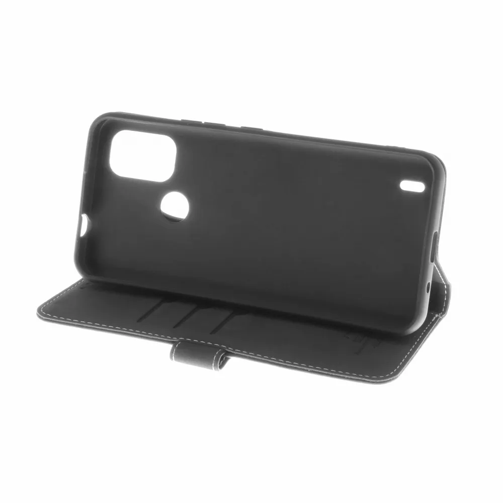 Insmat Flip Case, Nokia C21 Plus - Wallet Case, Black
