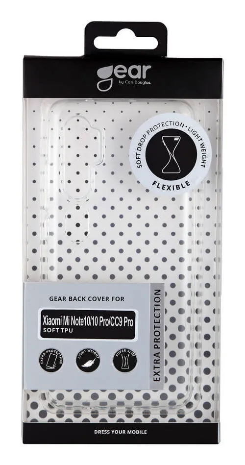 GEAR TPU, Redmi Note 10 Pro - Case, Transparent
