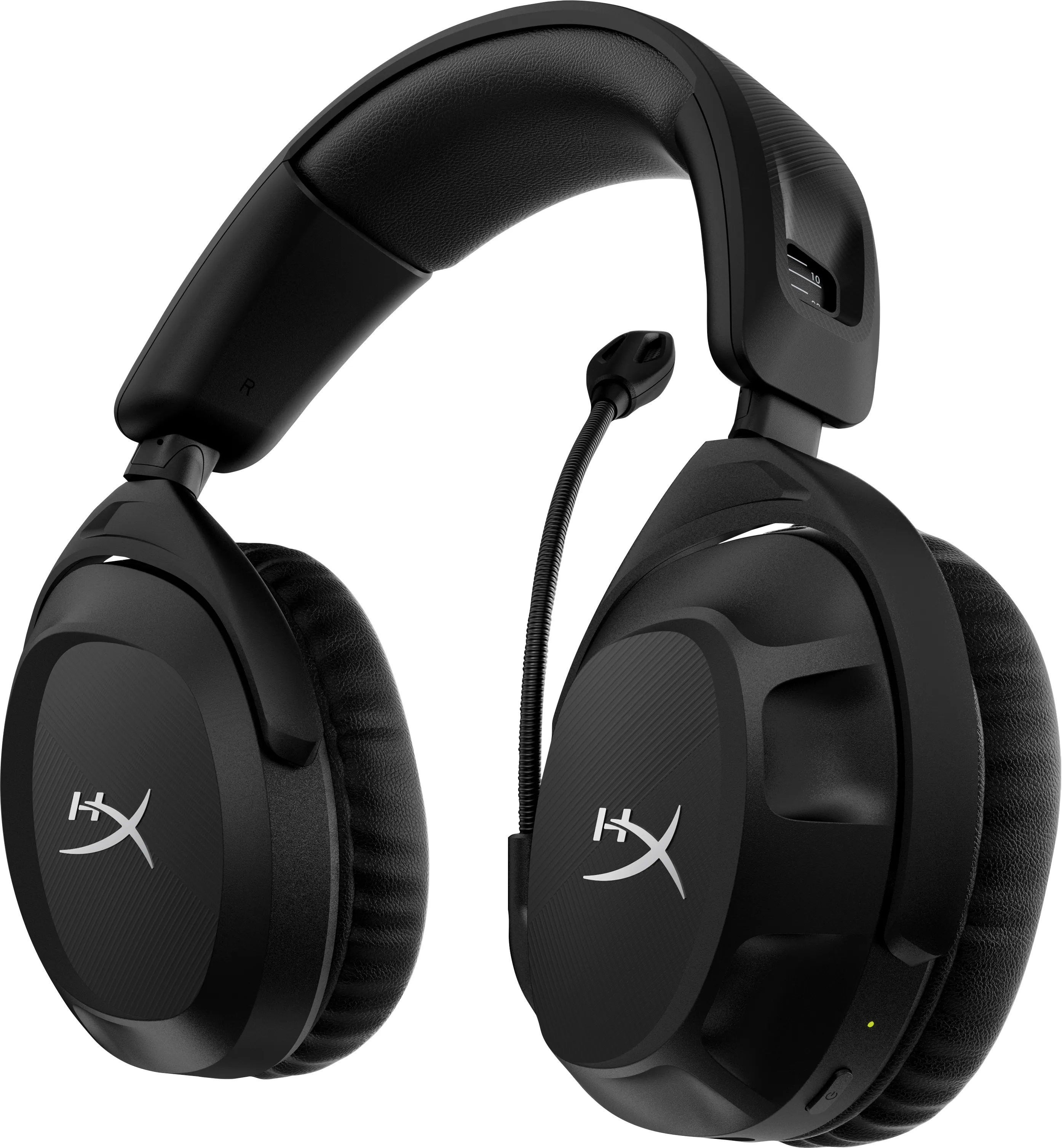 HyperX Cloud Stinger 2 -langattomat pelikuulokkeet mikrofonilla, musta