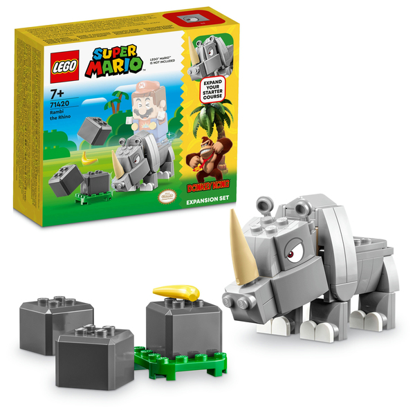 Lego  Super Mario Rambi-sarvikuonon laajennussarja 71420