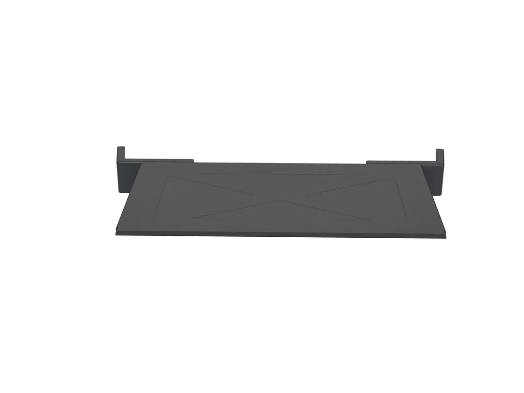 M Public Floorstand Shelf Dual Pillar