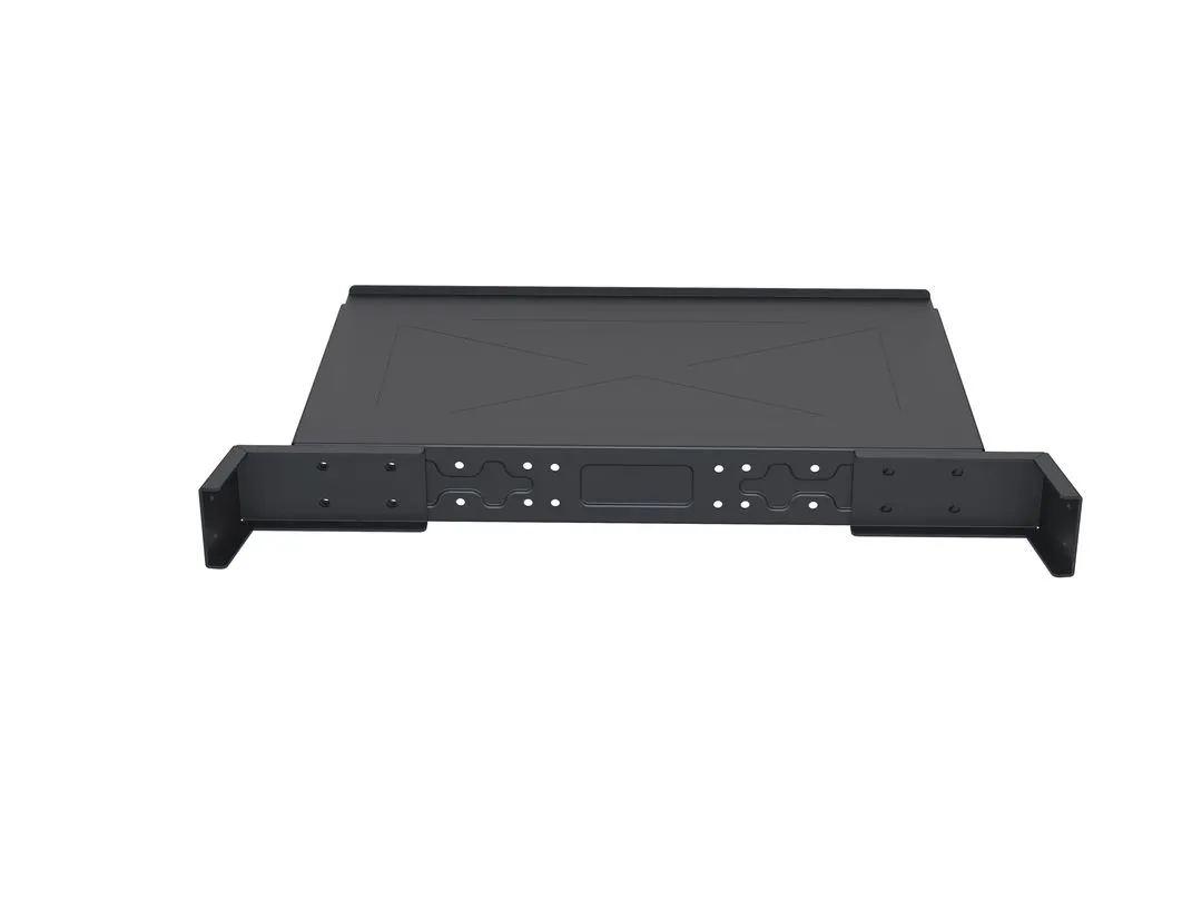 M Public Floorstand Shelf Dual Pillar