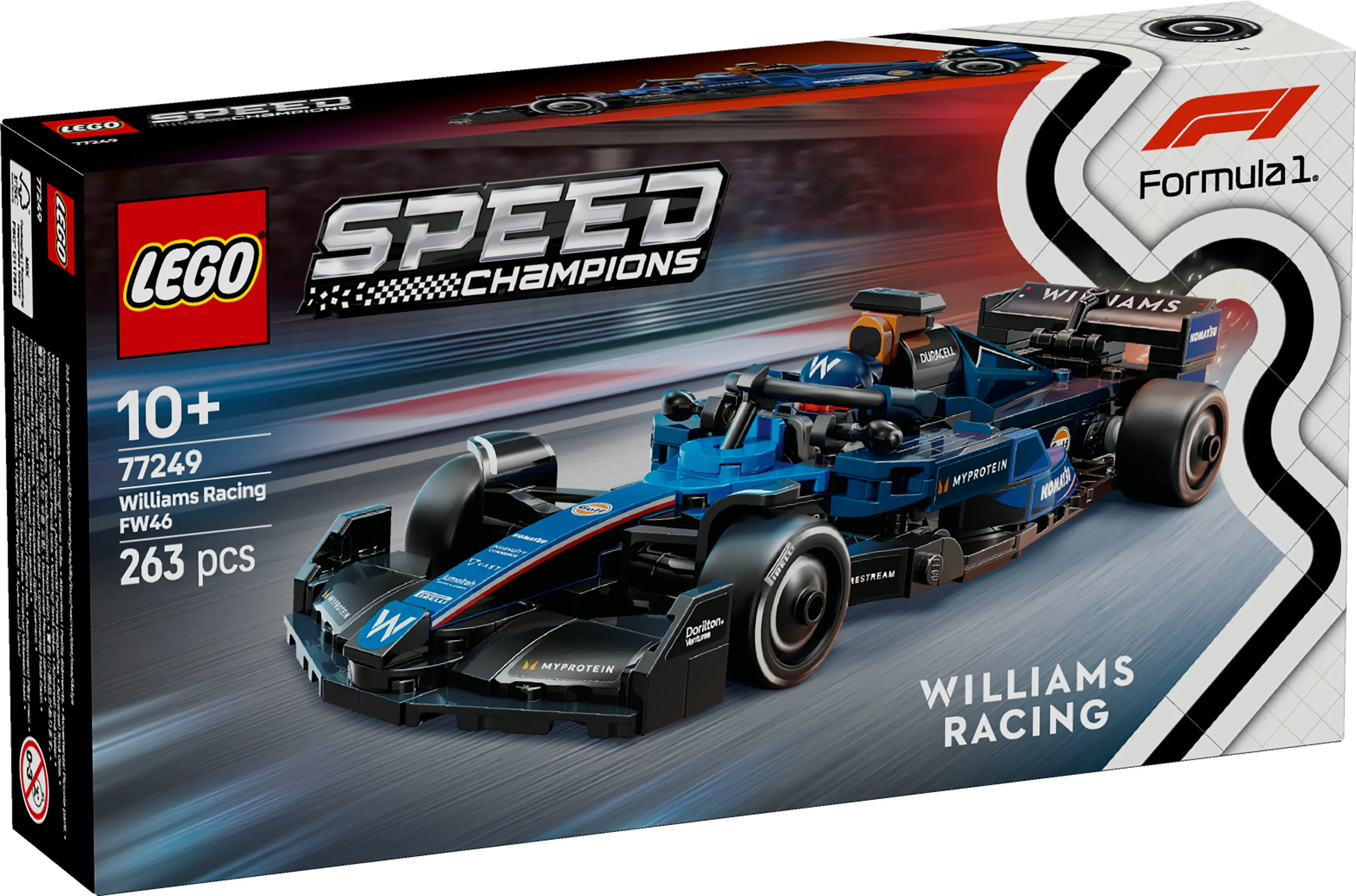LEGO Speed Champions Williams Racing FW46 F1-bil 77249