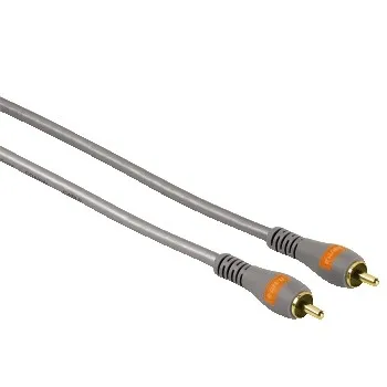 Hama RCA ljudkabel, 1,5 m, svart