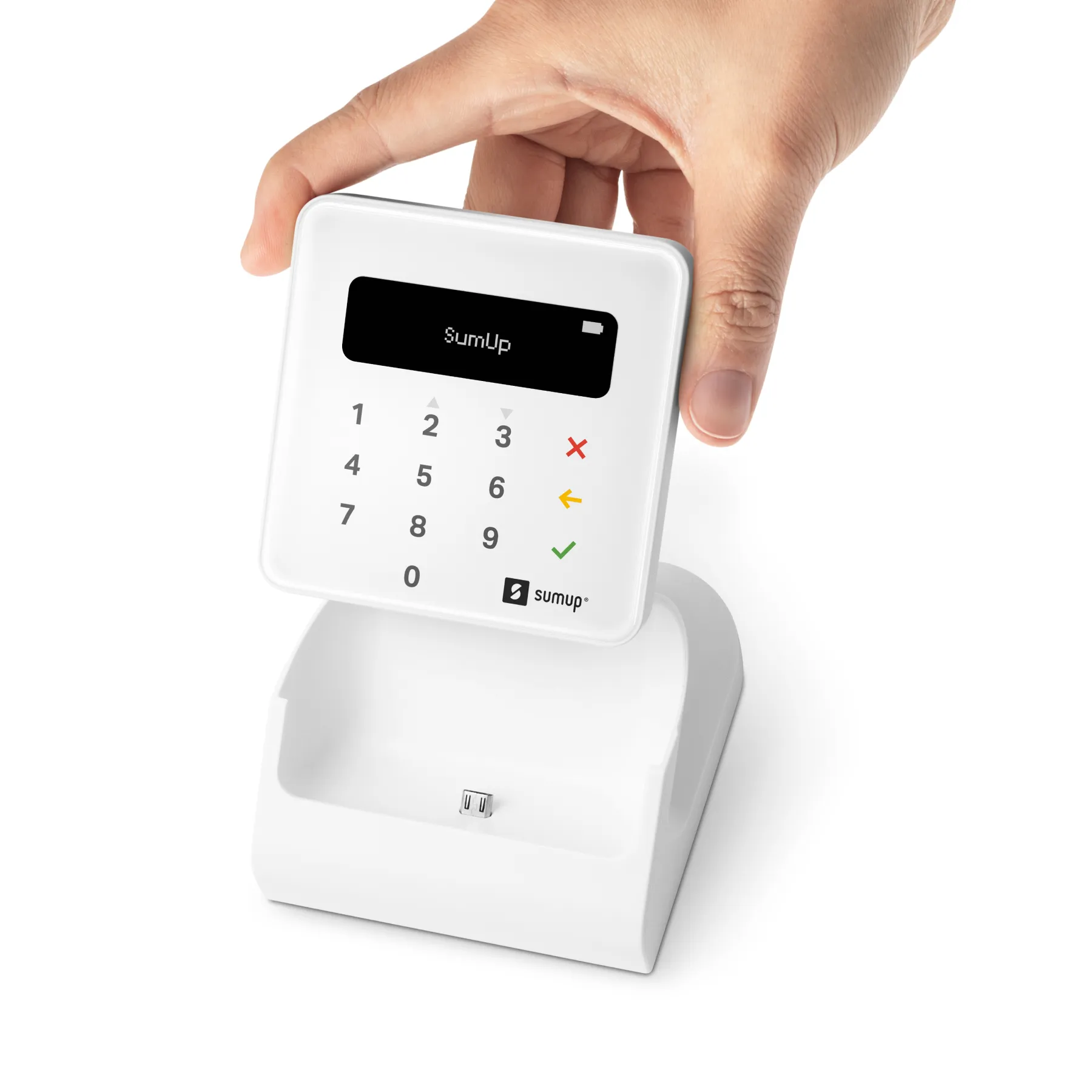 SumUp Air - payment card reader + charging station