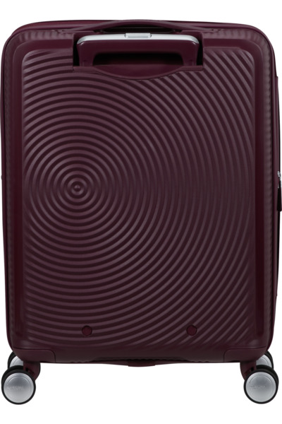 American Tourister Soundbox 55 cm Expandable Polypropylene Cabin Suitcase, Wild Cherry