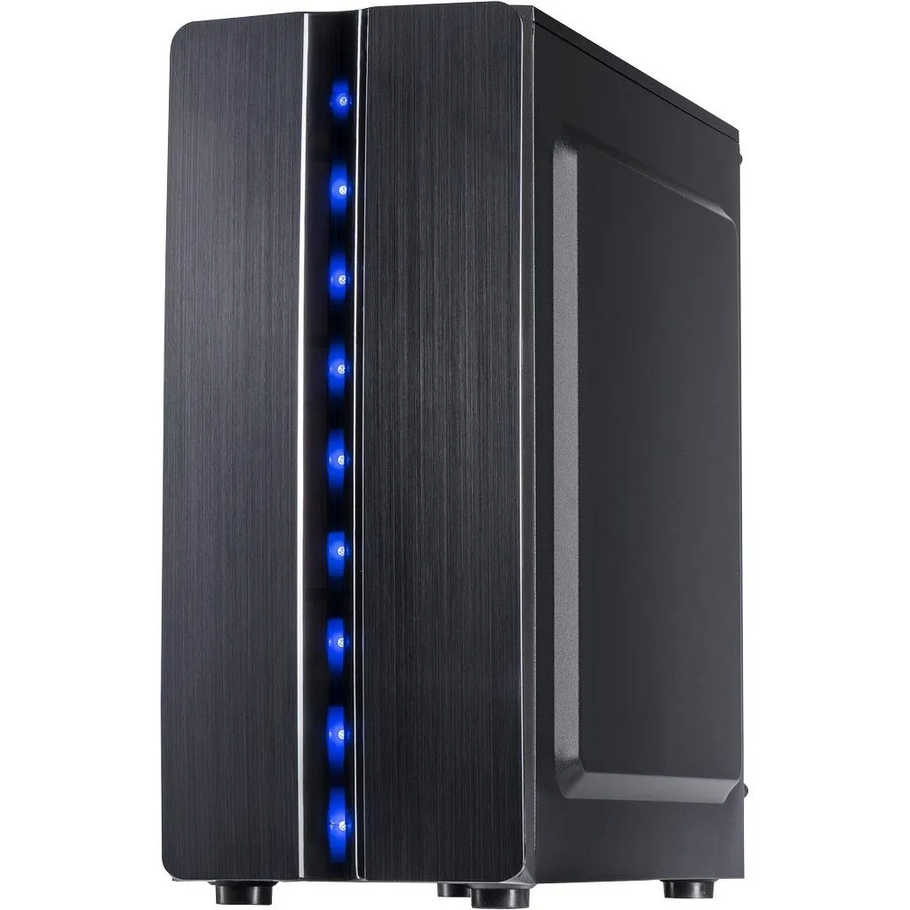 Inter-Tech 88881309 - Mini Tower case, window, Black
