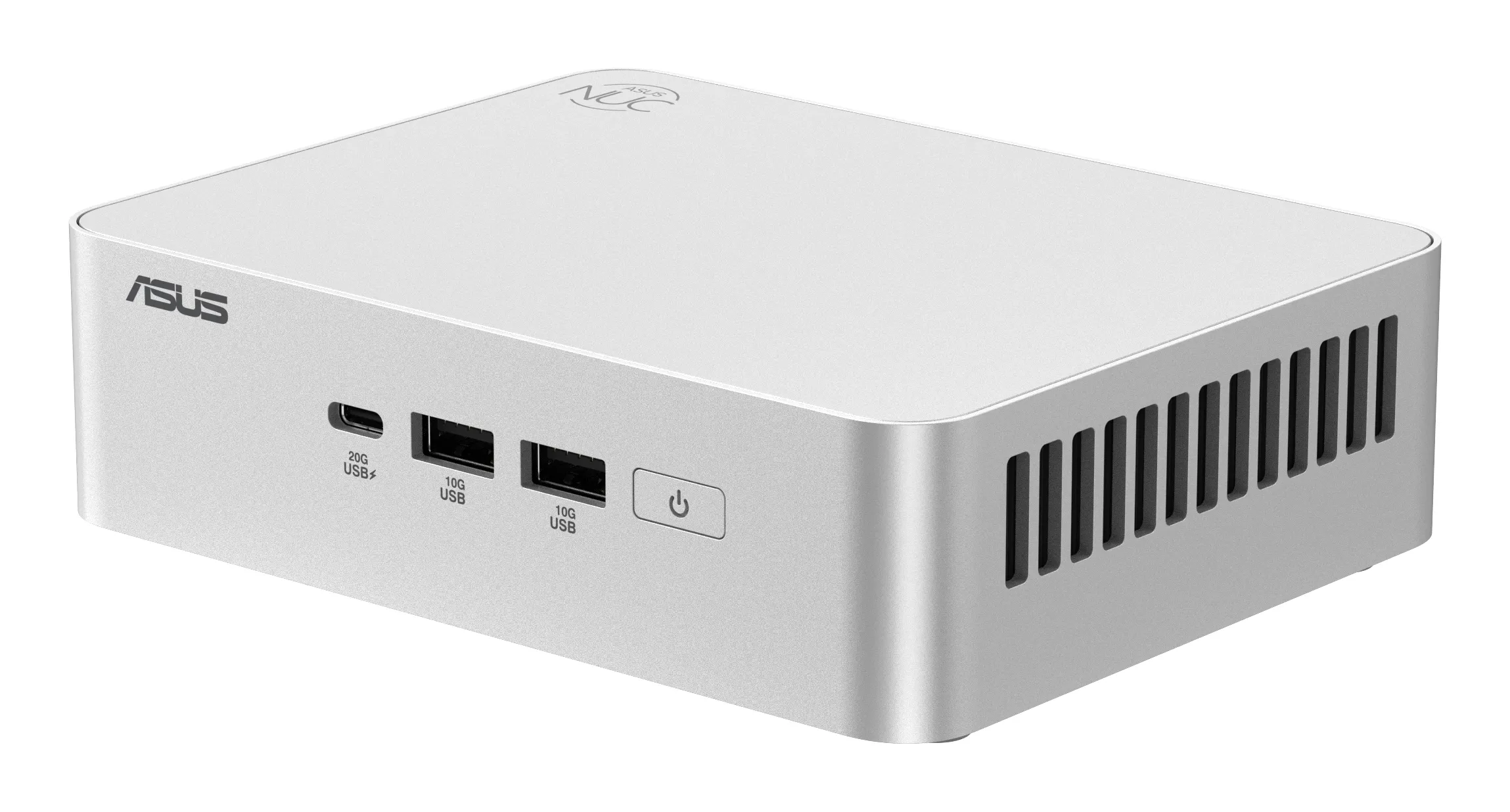 Asus NUC 15 Pro+ Intel Core Ultra 9 (Series 2) Mini PC Barebone, White
