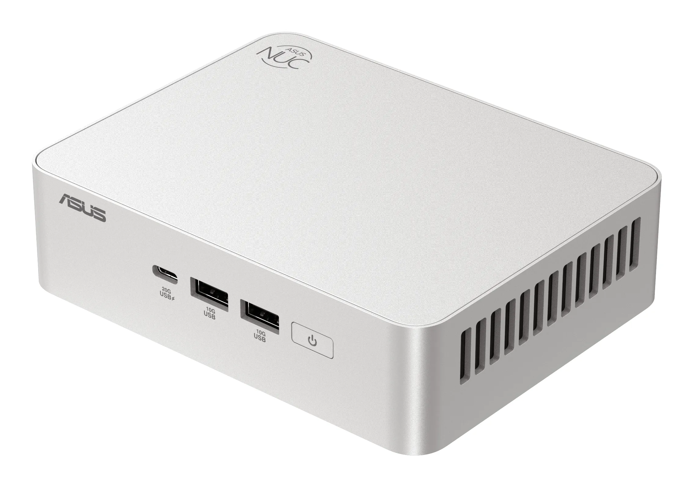 Asus NUC 15 Pro+ Intel Core Ultra 5 225H Mini PC Barebone, White