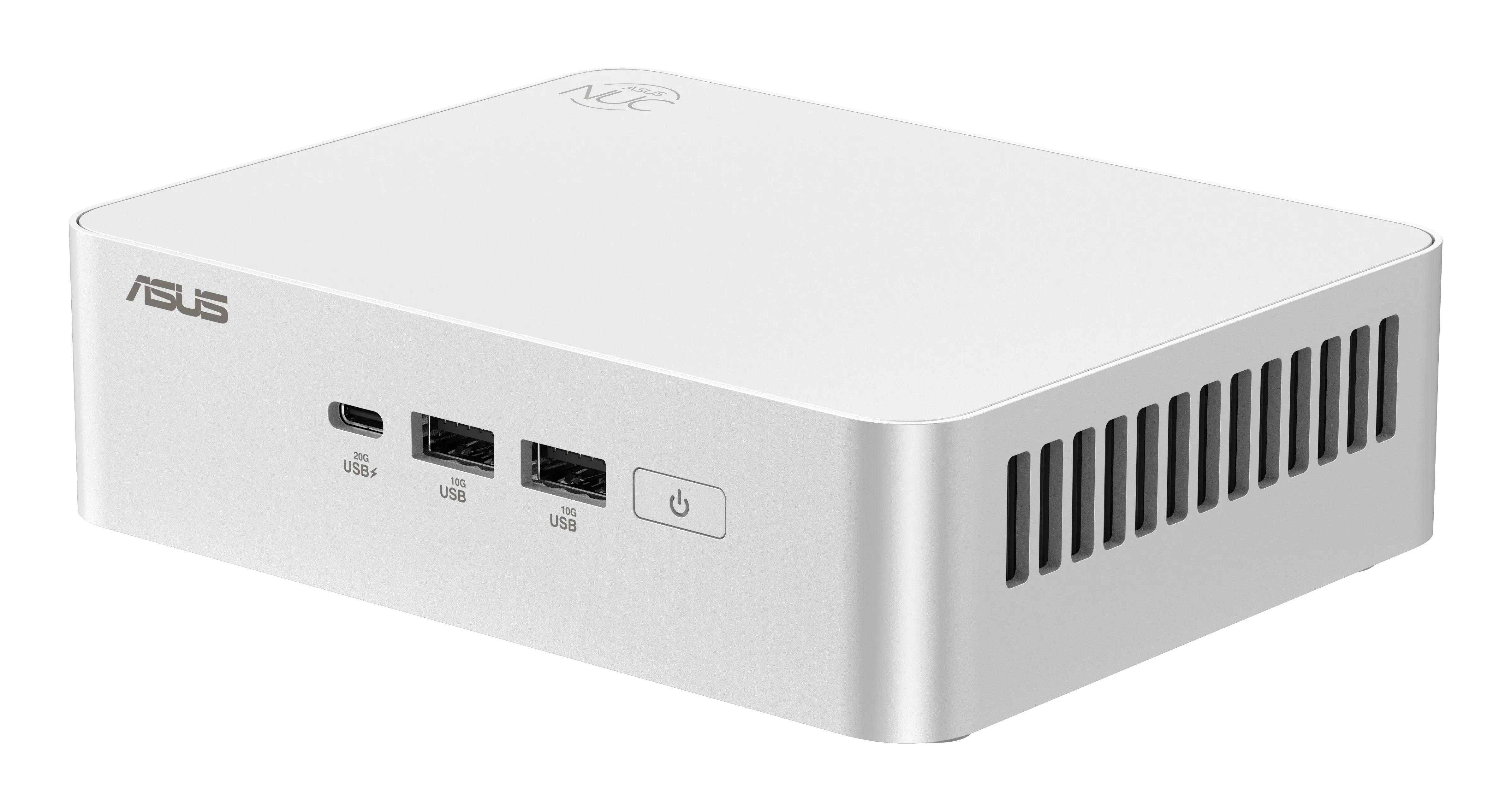 Asus NUC 15 Pro+ Intel Core Ultra 5 225H Mini PC Barebone, White
