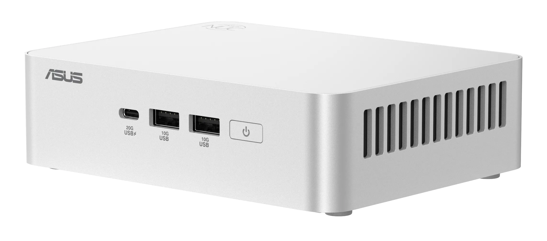 Asus NUC 15 Pro+ Intel Core Ultra 5 225H Mini PC Barebone, White