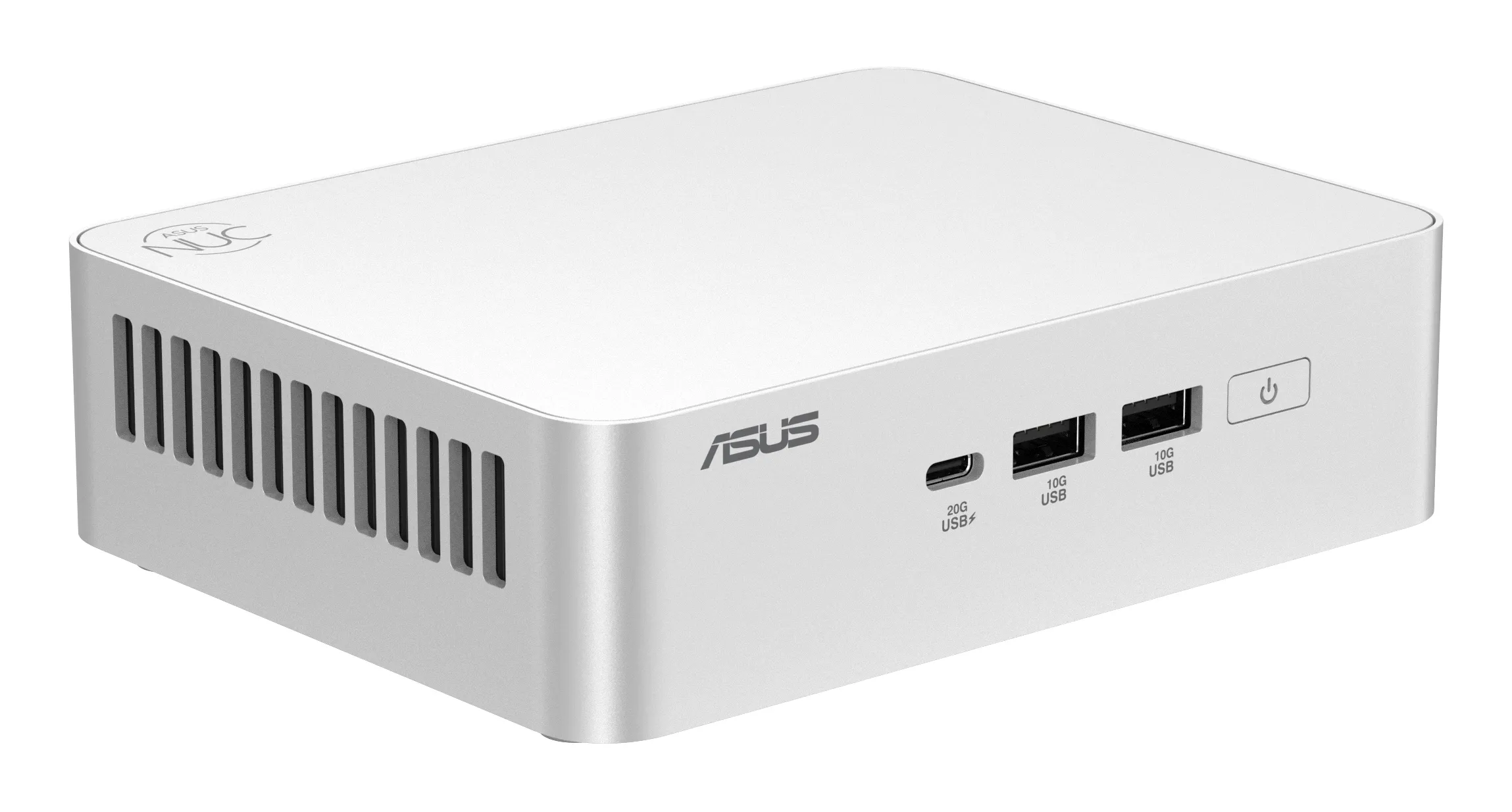 Asus NUC 15 Pro+ Intel Core Ultra 5 225H Mini PC Barebone, White