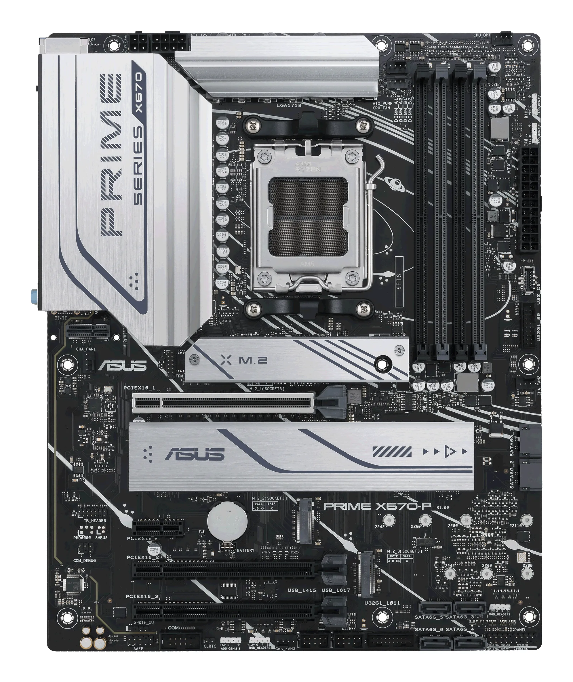 Asus PRIME X670-P ATX - moderkort