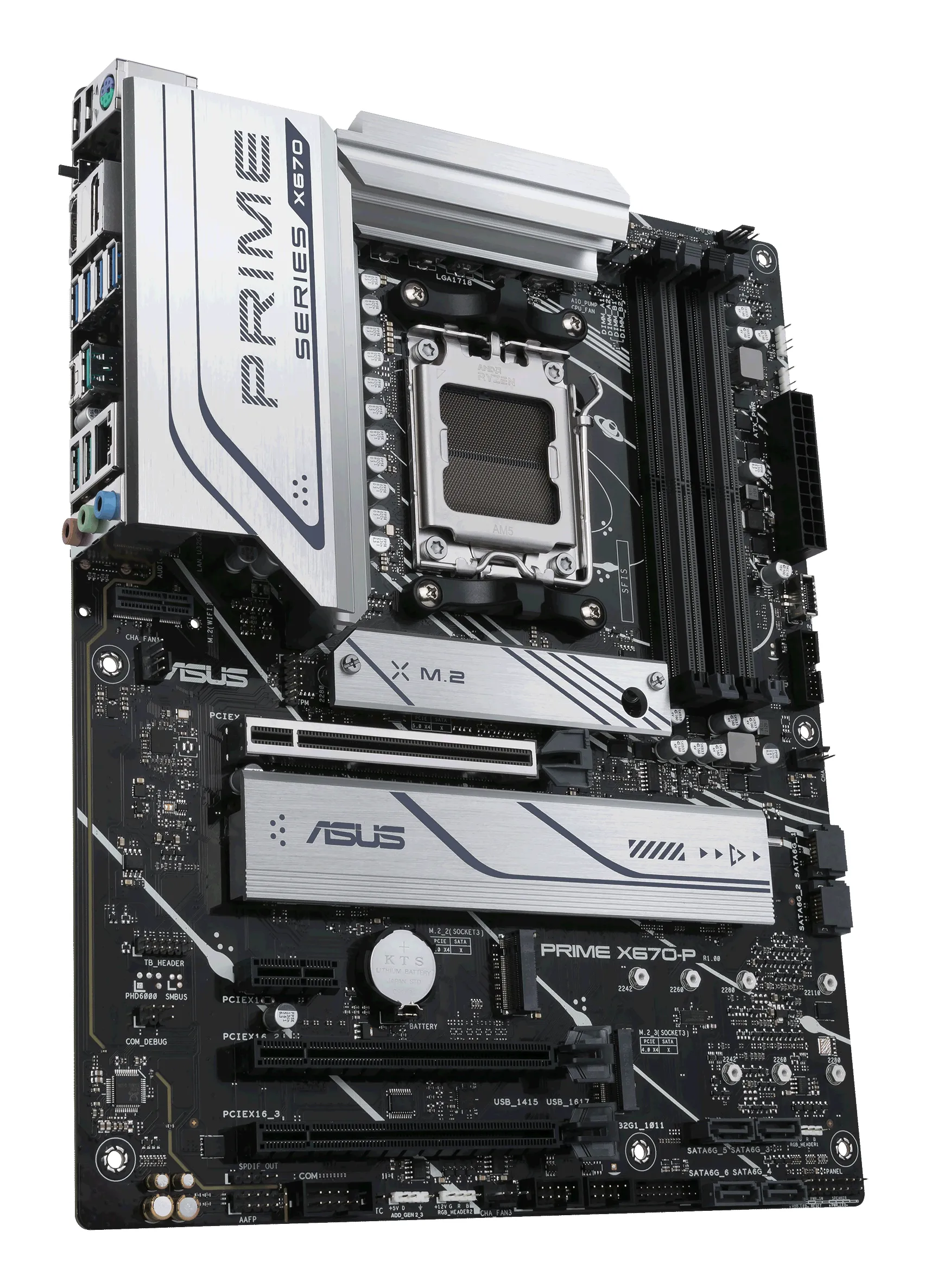 Asus PRIME X670-P ATX - moderkort