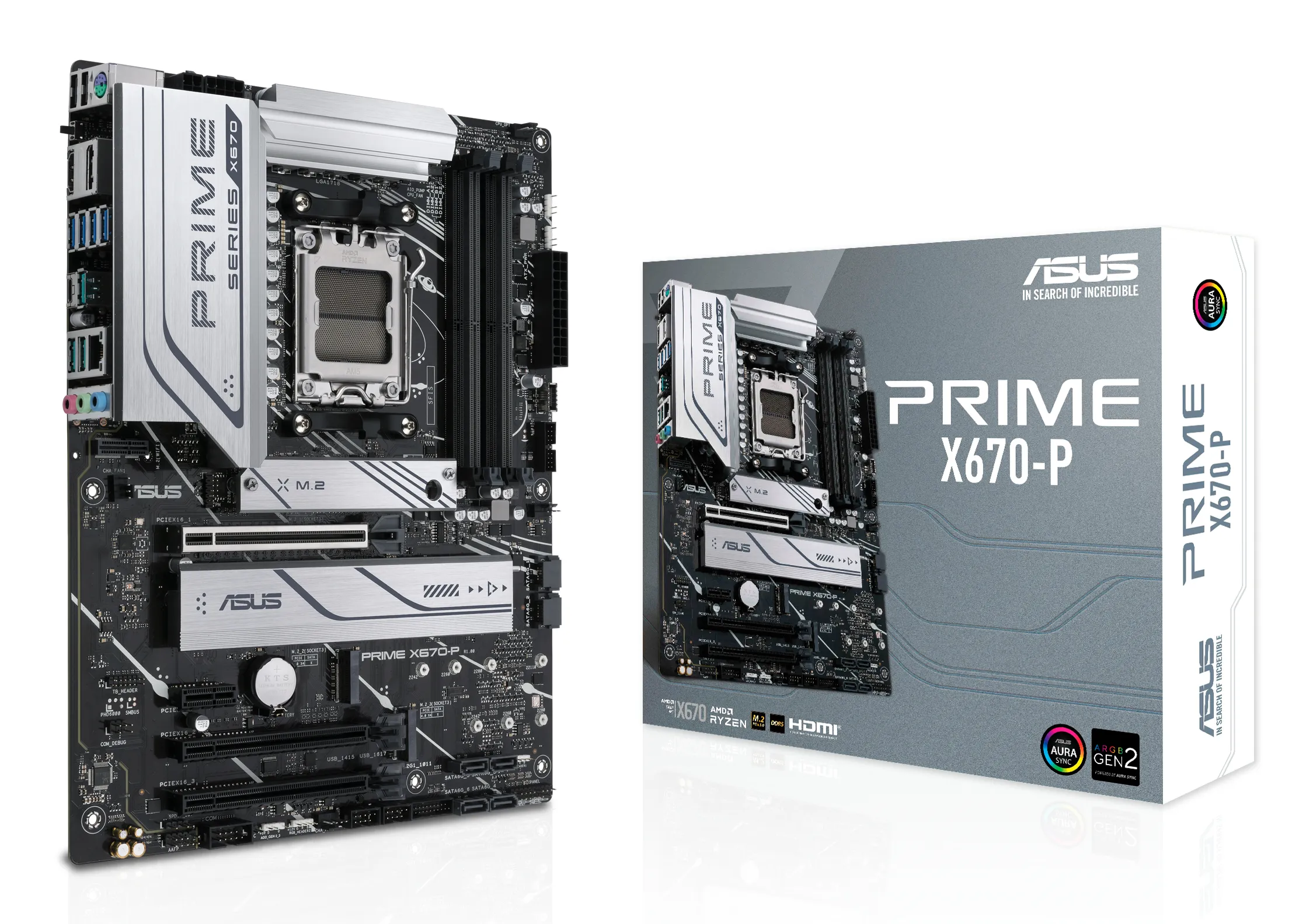 Asus PRIME X670-P ATX - moderkort