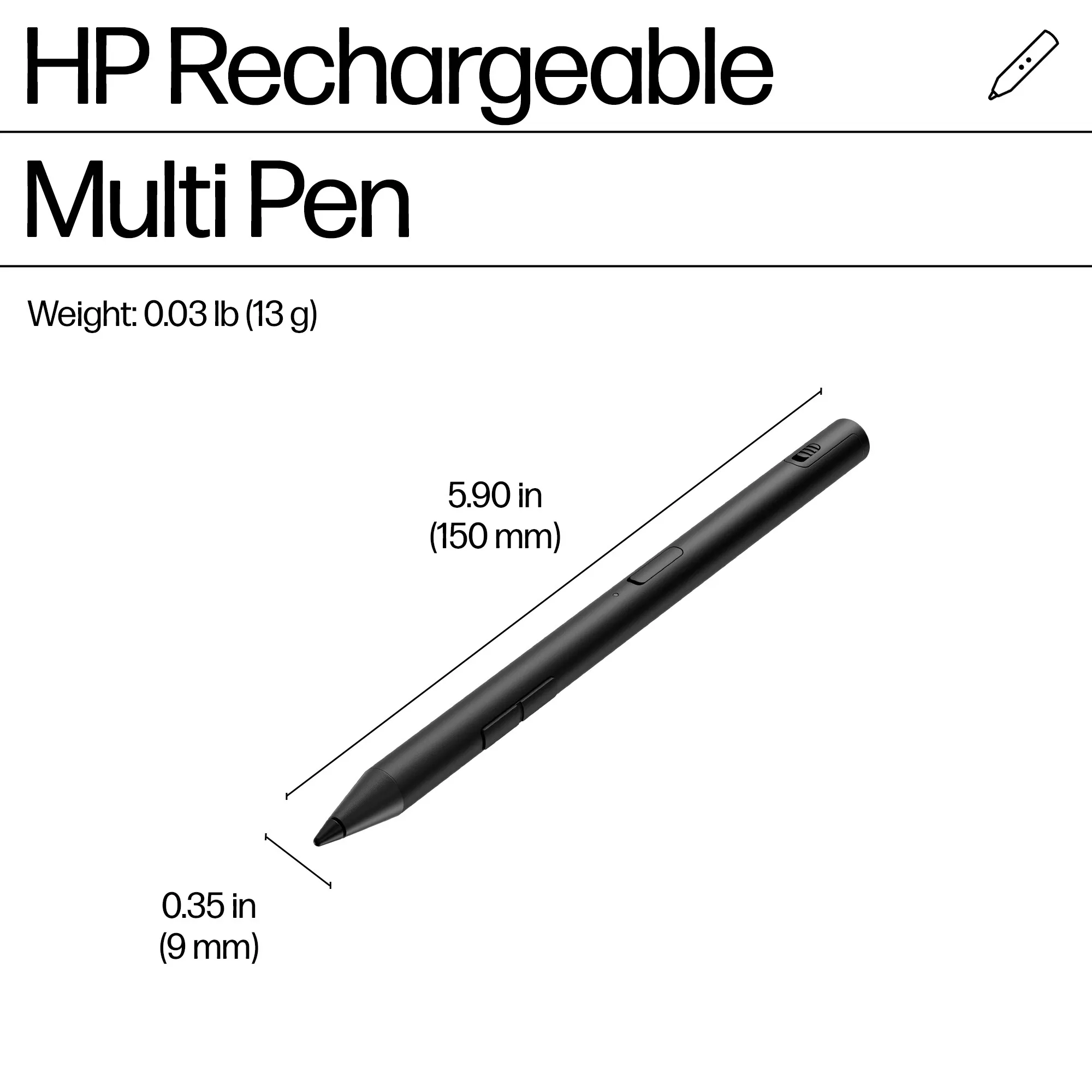 HP 705 RECHBL Multi Pen