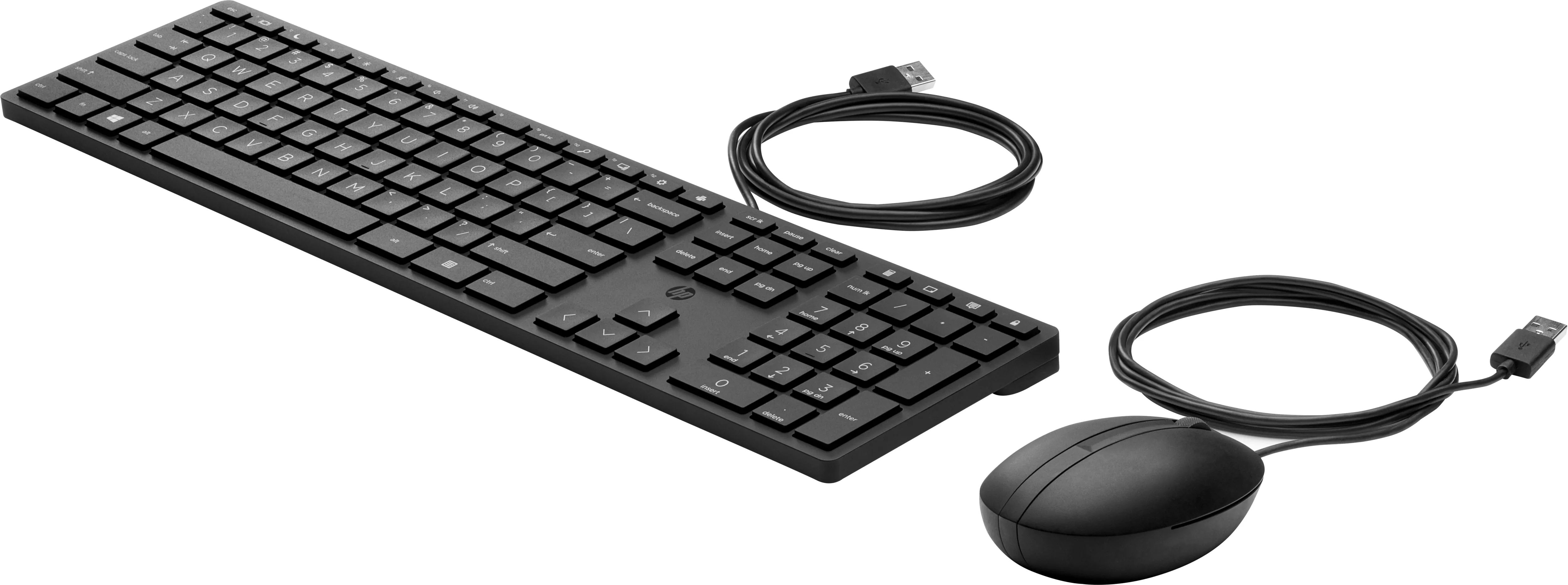 HP 320MK combo - keyboard and mouse, black