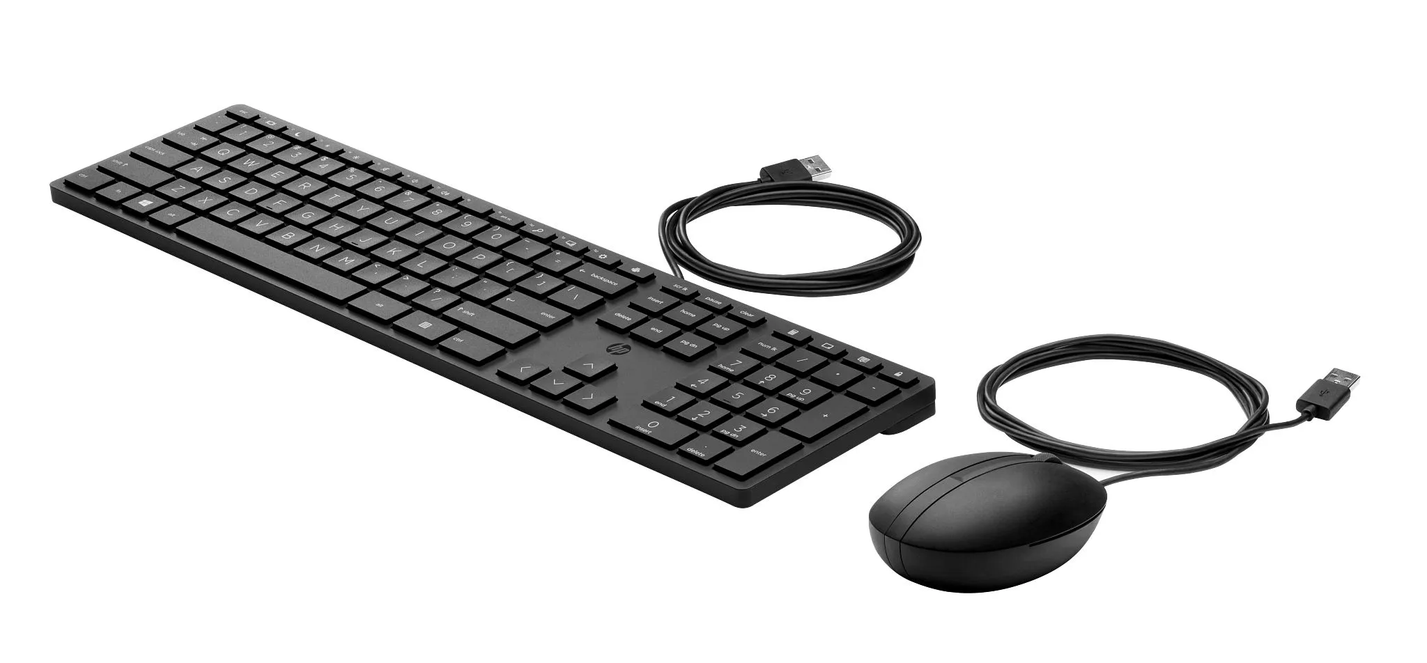 HP 320MK combo - keyboard and mouse, black