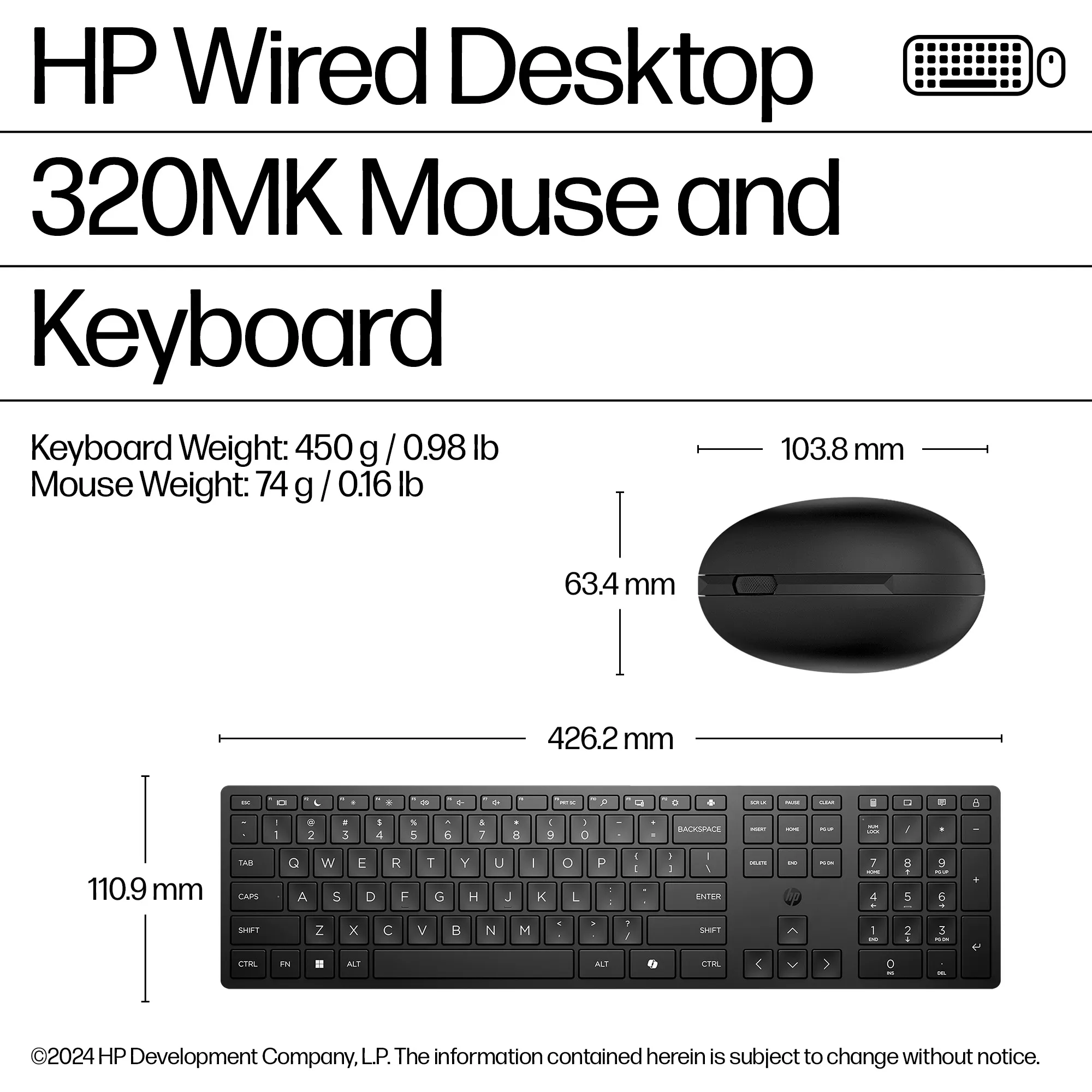 HP Wired 320MK combo Finland - Finnish localization