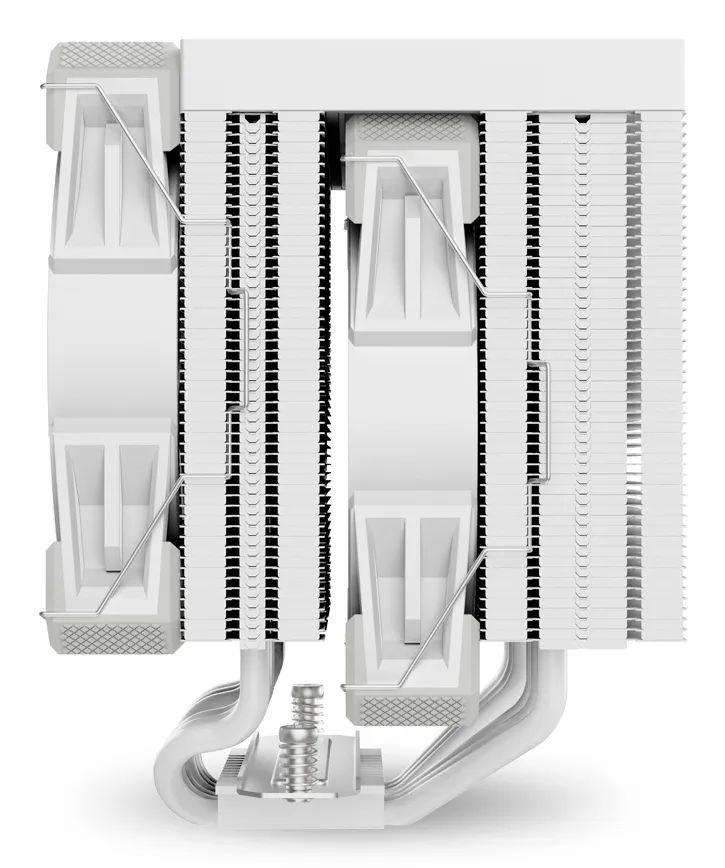 Sharkoon A60, 2x120 mm ARGB -prosessorij&auml;&auml;hdytin, valkoinen