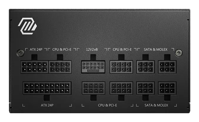 MSI MAG A850GL PCIE 5 850W - power supply, 80 Plus Gold