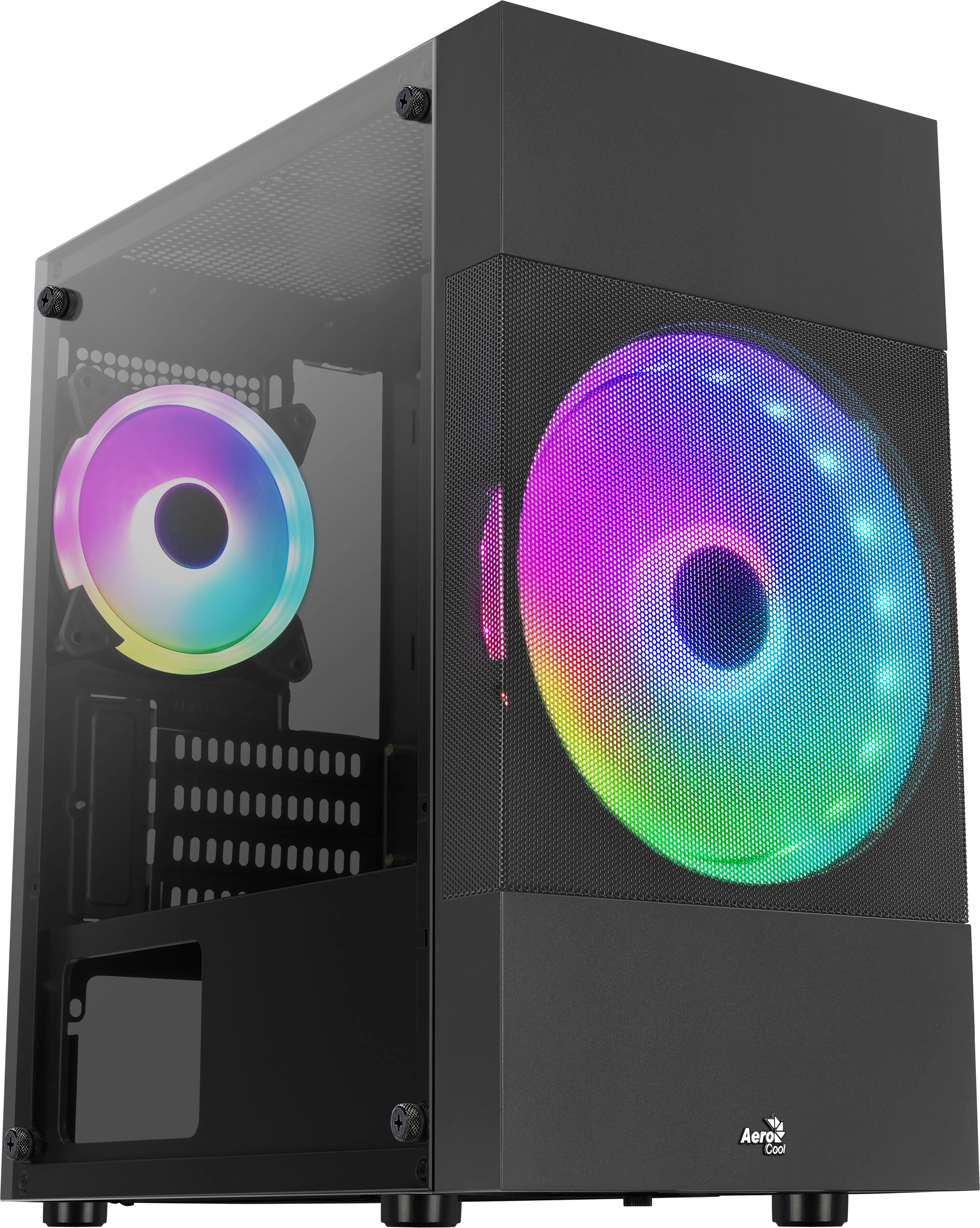 AeroCool Atomic Lite mATX - case, Black