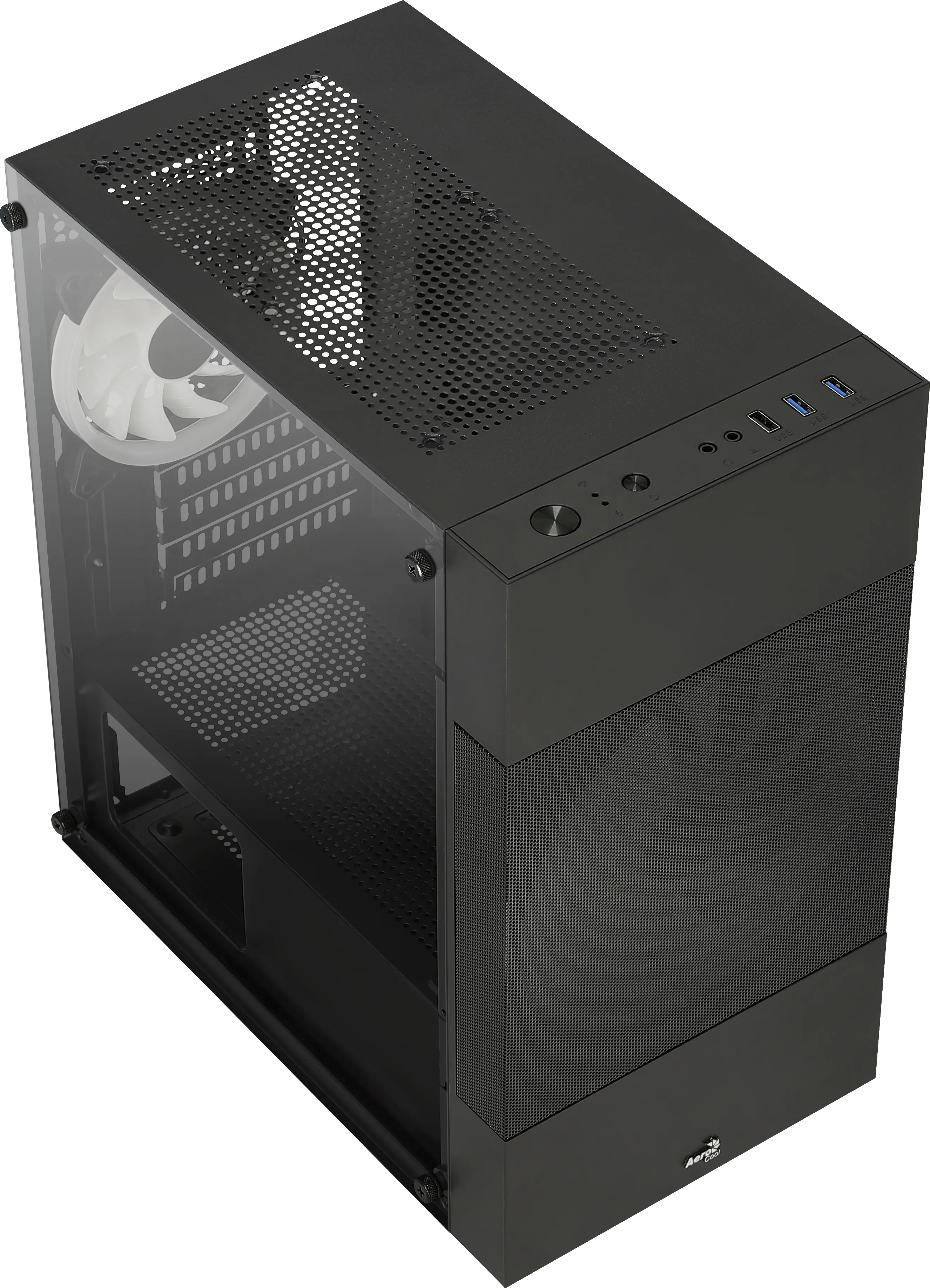 AeroCool Atomic Lite mATX - case, Black