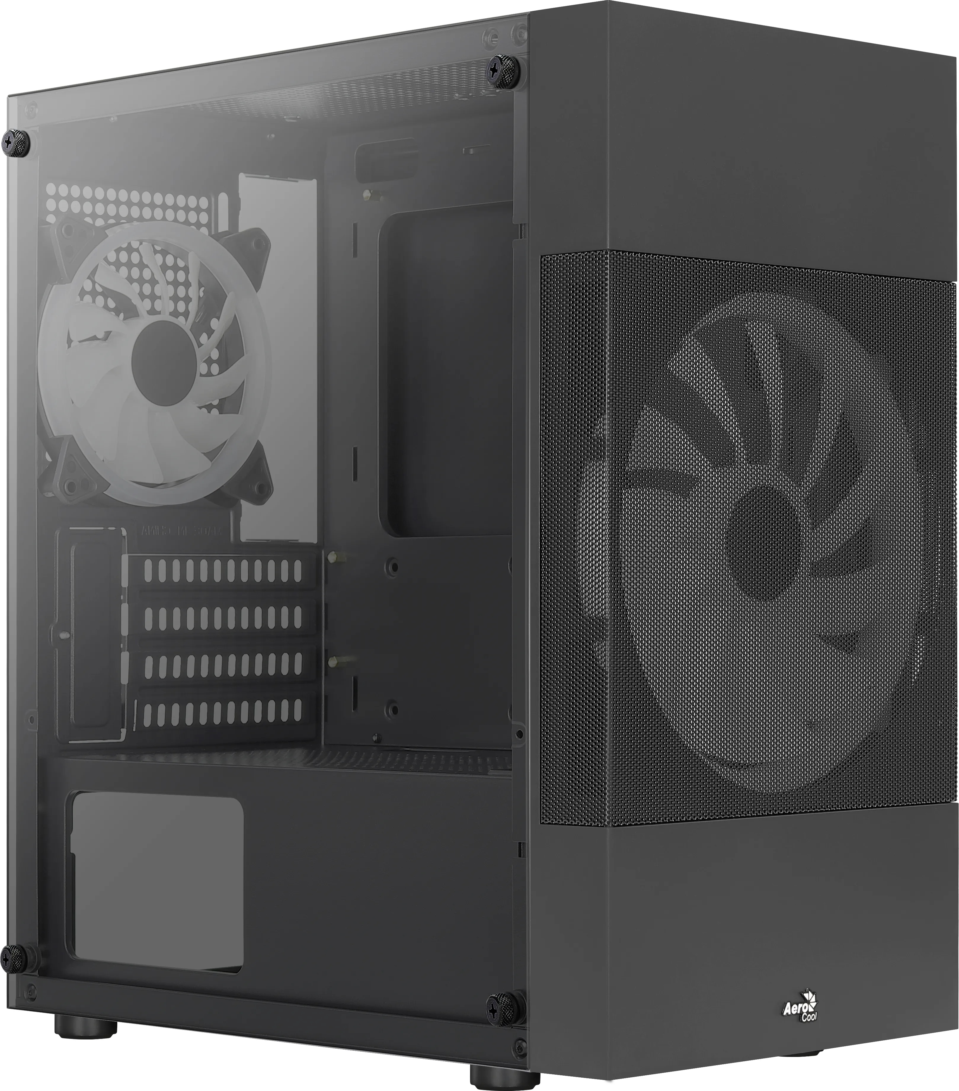 AeroCool Atomic Lite mATX - case, Black