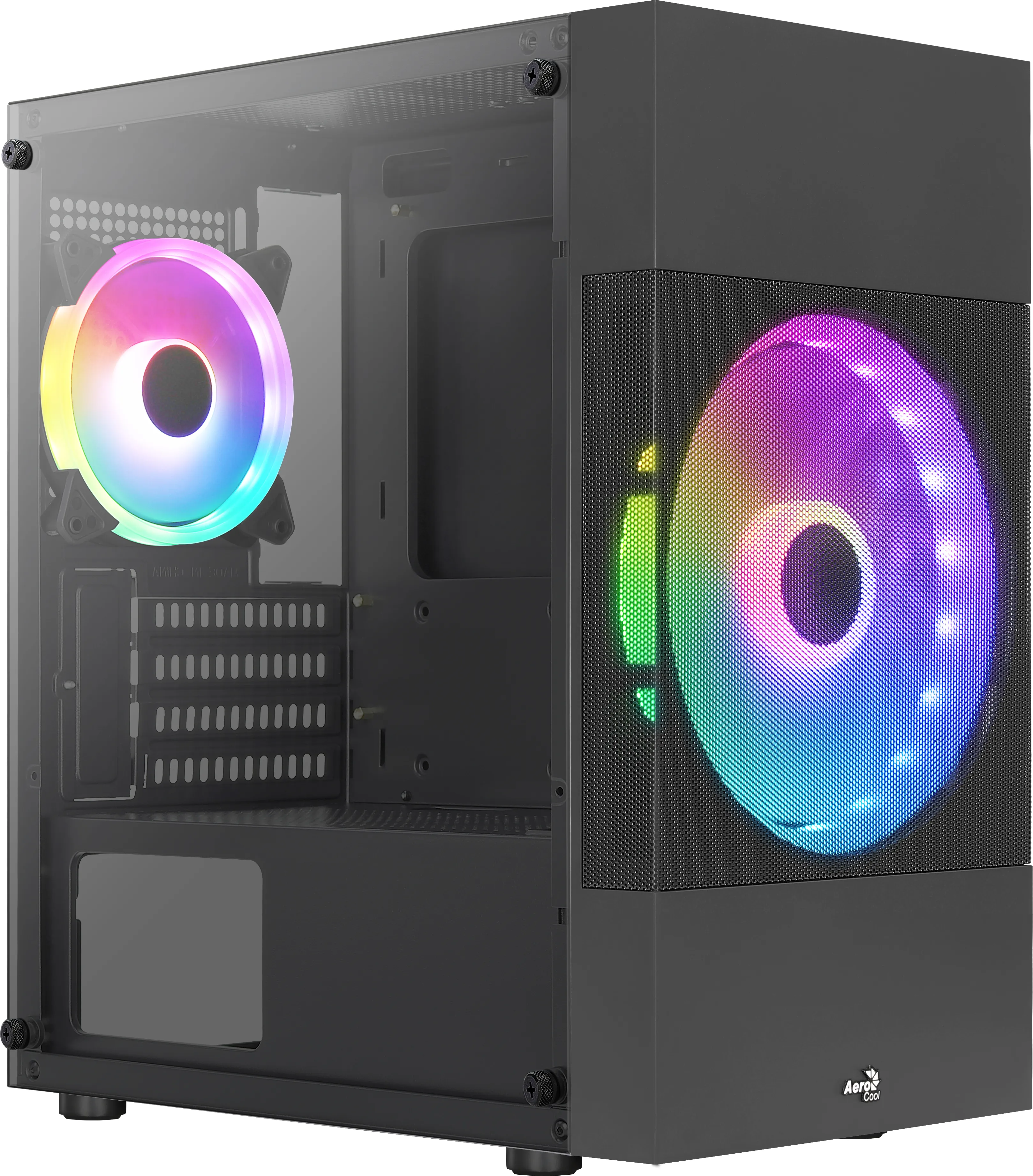 AeroCool Atomic Lite mATX - case, Black