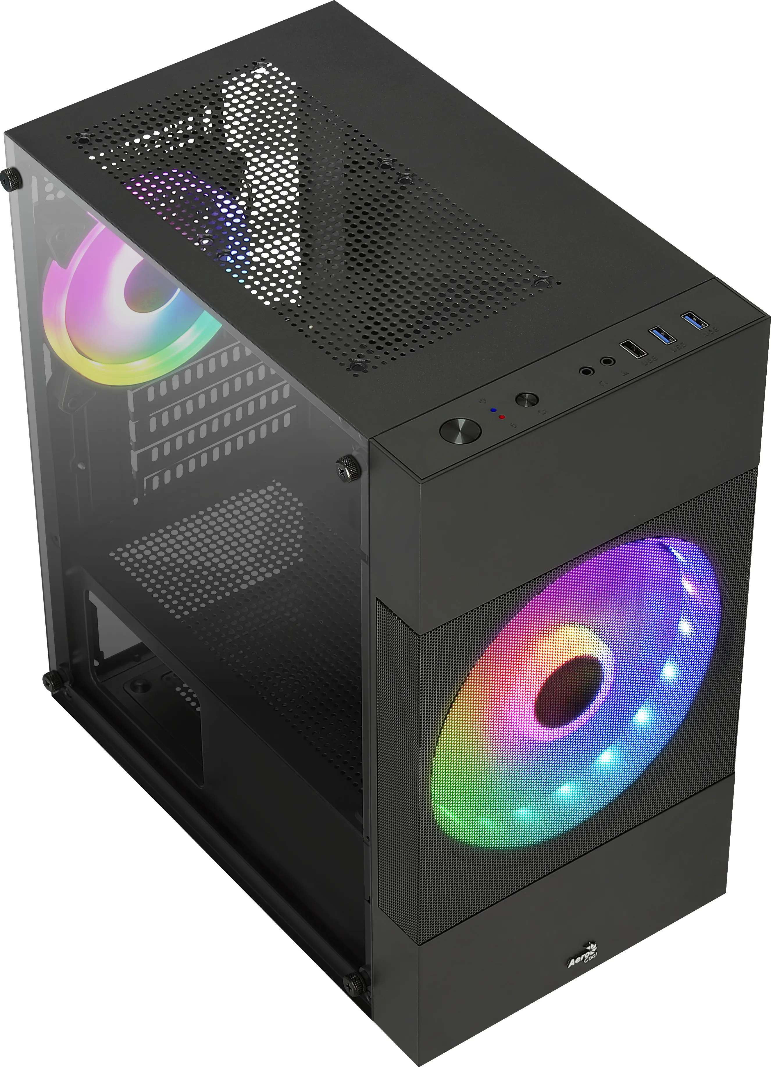 AeroCool Atomic Lite mATX - case, Black