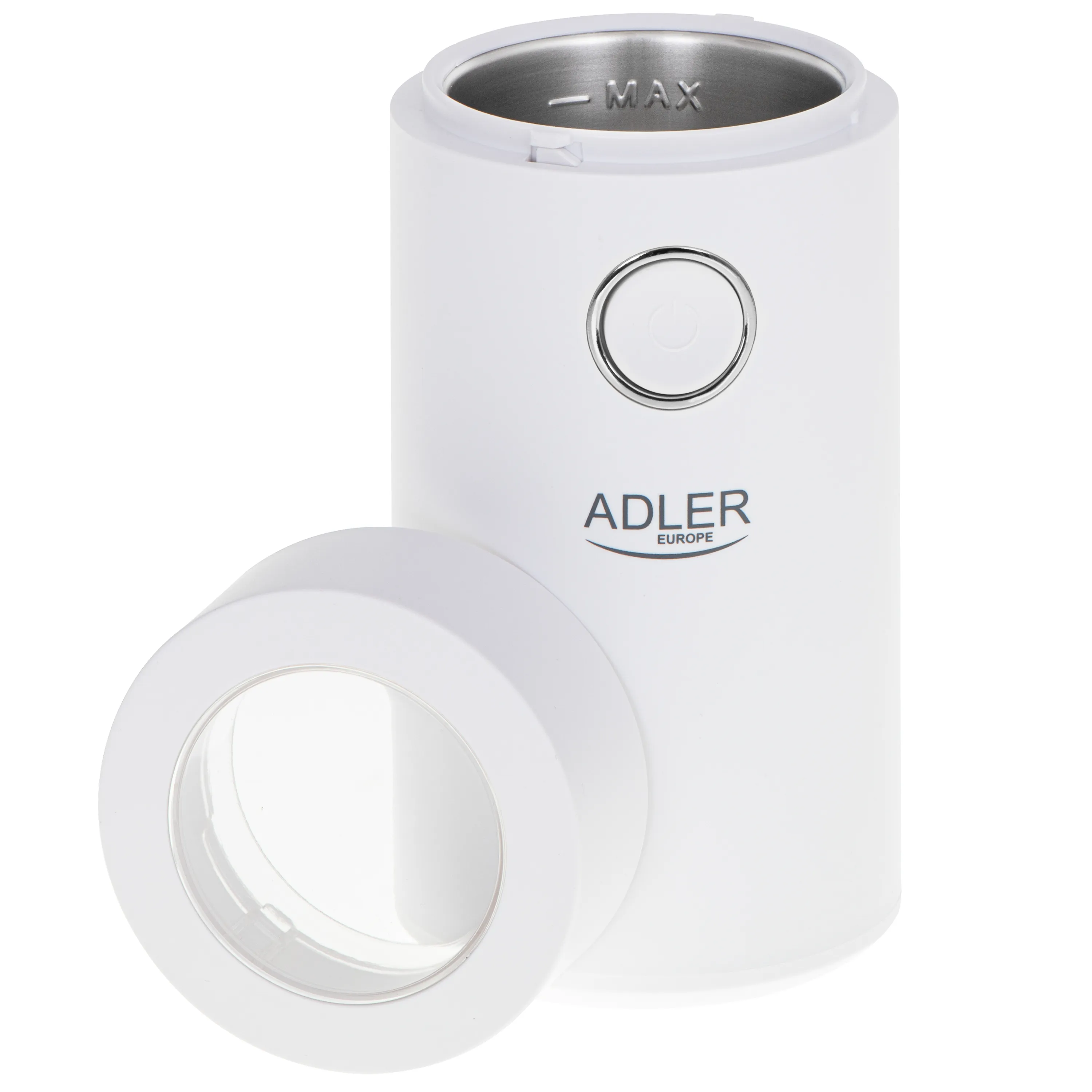 Adler AD 4446ws Coffee Grinder 75g, White